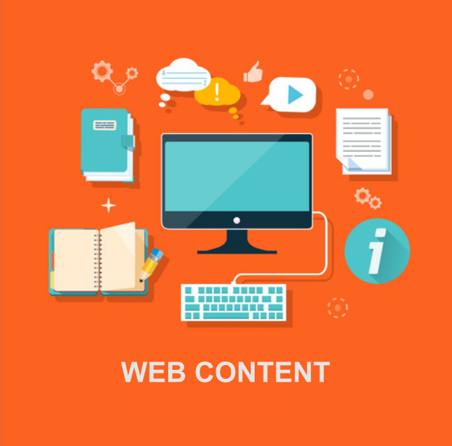 web content infographic