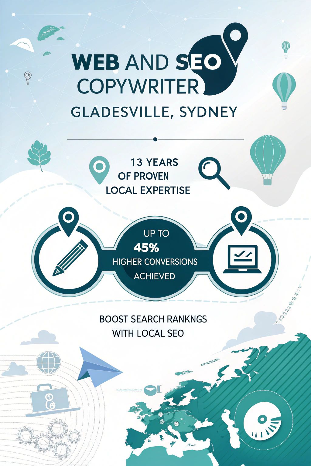 gladessville seo infographic