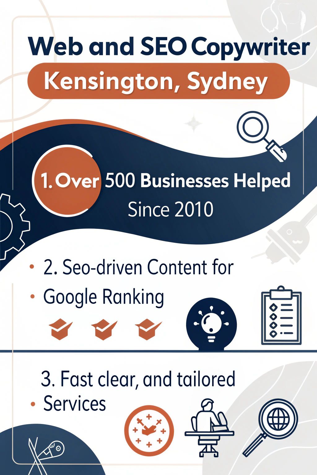 local seo infographic kensington